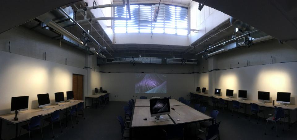 New Media Lab in the Department of Art